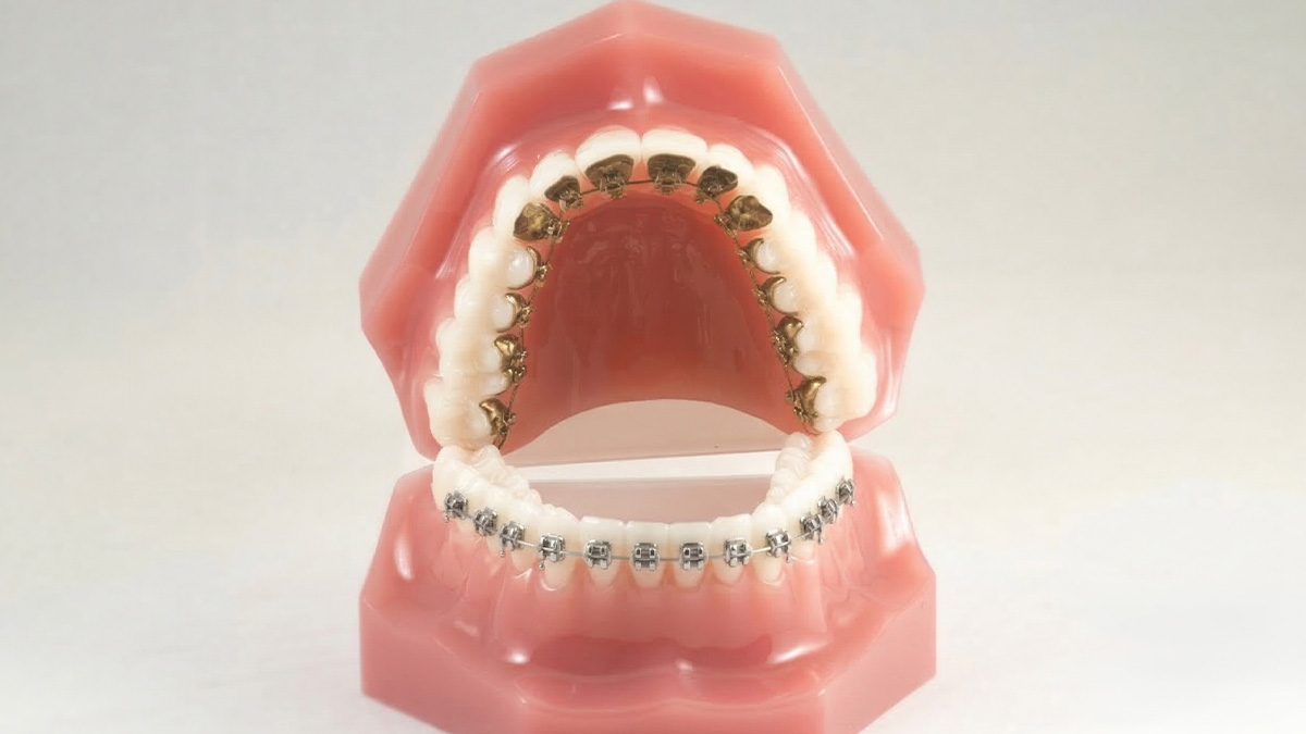 裏側ワイヤー矯正（舌側矯正装置）